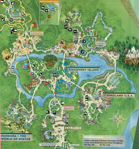 animal kingdom disney world map.